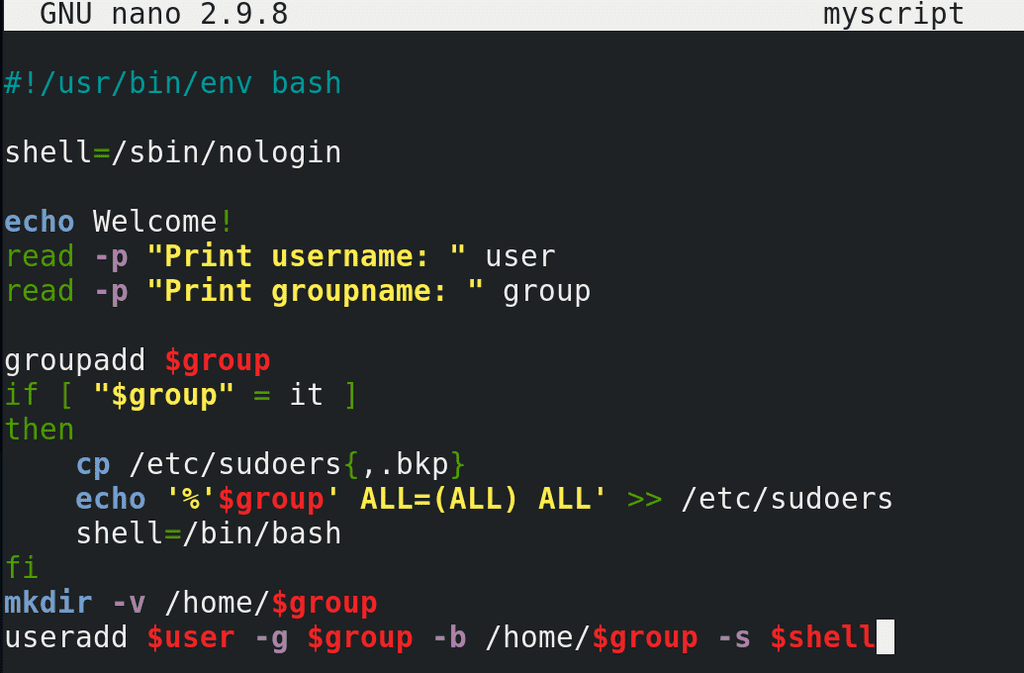 Bash скрипты. Bash язык программирования. Скрипты Linux.